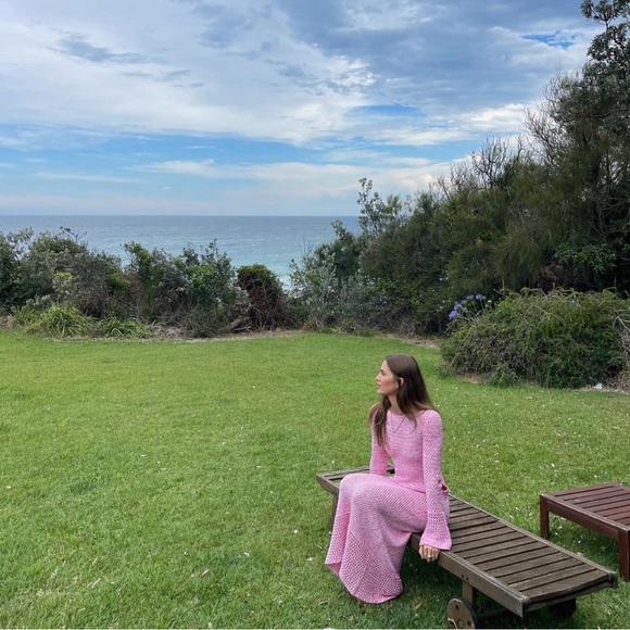 UNA BELL SLEEVE MAXI DRESS - Picture 4 of 11